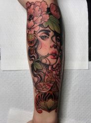 -蜉蝣刺青纹身定制