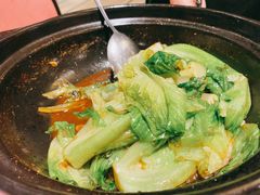 虾酱啫啫唐生菜-誉八仙酒楼(静安大悦城店)