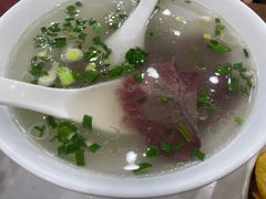 牛肉汤-草桥清真牛肉锅贴扁食店