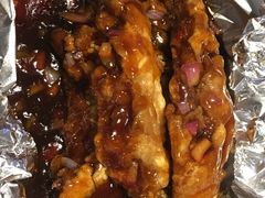 浇汁鲈鱼-福海居烤鸭店(鸟巢店)