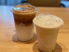 四重奏浮云拿铁-Tims天好咖啡·贝果(雁展路万象天地店)