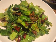 青菜牛肉-胡马八破·川菜小馆(高新万达店)