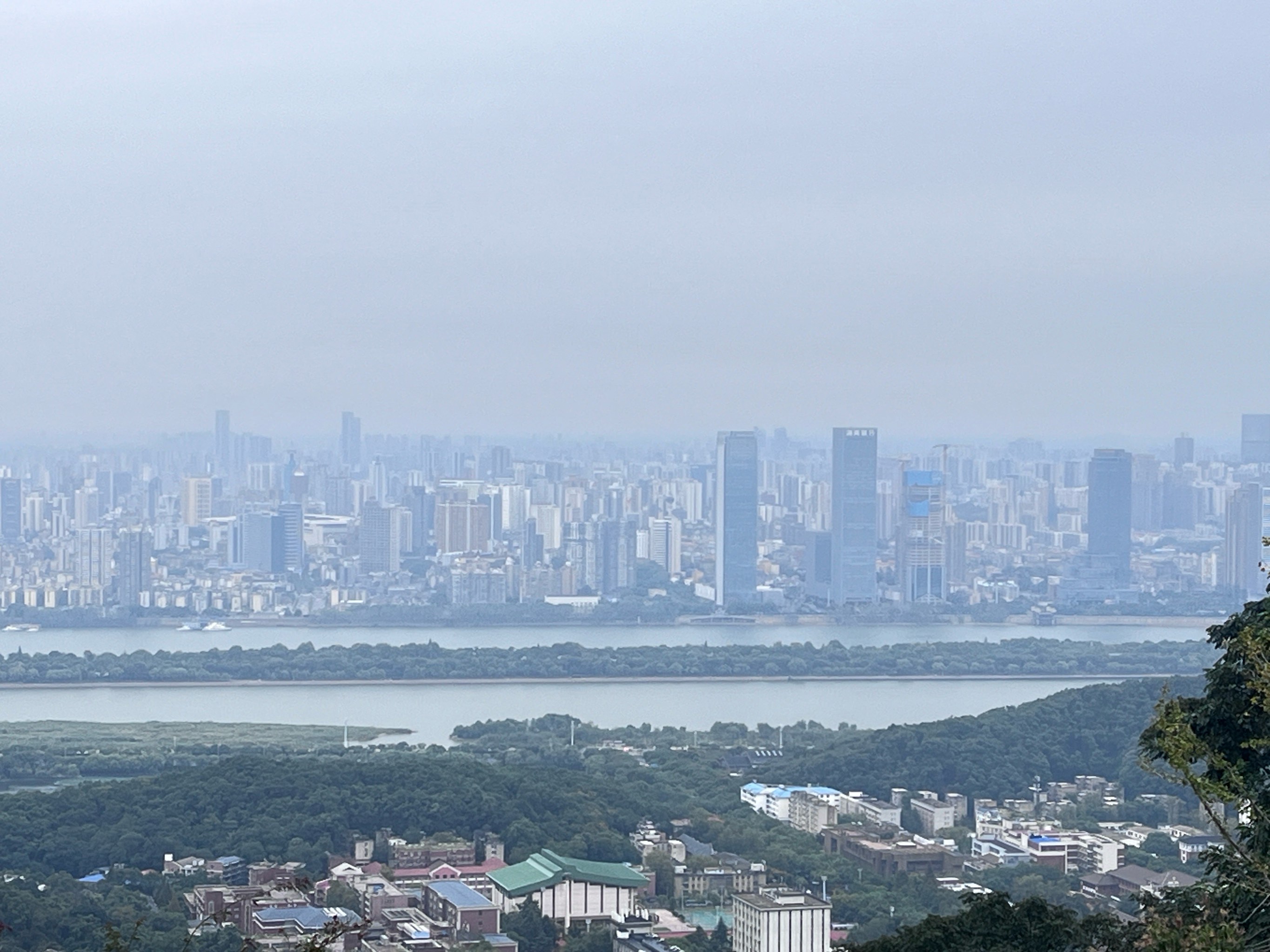 岳麓山山顶风景图片