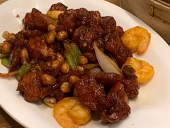椒香虾仁爆鸡球-陈傻子餐厅(世纪都会店)