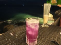 紫色蝶豆花茶-Rock Bar Bali(Bali)