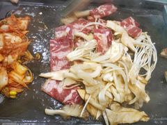 蘑菇烤牛肉-韩时烤肉(丰科万达广场店)