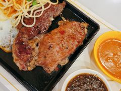 红胡椒厚切肋眼牛排-诺丁牛排披萨自助餐厅(汕头苏宁店)
