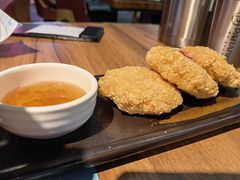 炸虾饼配泰国梅子酱-帕蓝·暹罗料理(曲阳店)