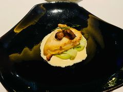 烤鳕鱼配松茸-AZUR聚(香格里拉饭店)