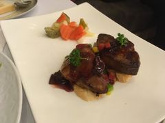 法式香煎鹅肝红酒-莫斯科餐厅