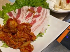 特色烤泡菜五花-新石器烤肉(东川欧尚店)