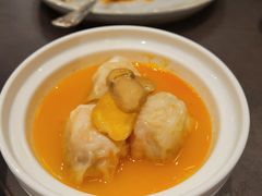 鲜虾汤松茸三鲜饺-广州文华东方酒店·江-由辉师傅主理