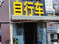 -道路口单车爱瓦士dahon大行