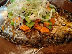 -探鱼·鲜青椒爽麻烤鱼(西南商都店)
