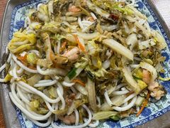 槽菜炒粉干-福州人铭小吃