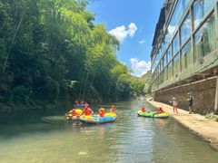 -江南大峡谷军事漂流