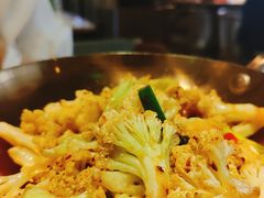 香锅花菜-绿茶餐厅(二七万达店)