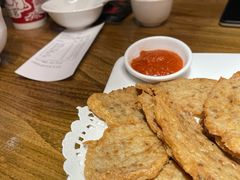 虾饼炒咸菜-潮中人·潮州菜(益乐路店)