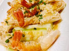 开边罗氏虾蒸冬瓜-常来小聚·广州非遗传承餐厅(高德置地店)