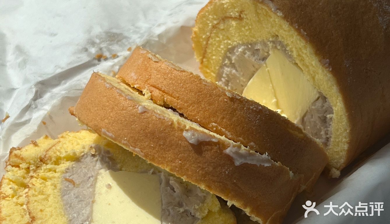 名不虚传的芋泥奶冻卷!