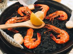 墨鱼汁海鲜饭-Carmen卡门西班牙餐厅