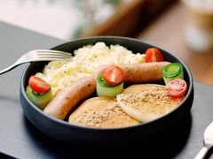 BRUNCH&nbsp;法式早餐盘-研途咖啡馆(健康路店)