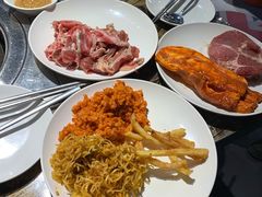 调味五花肉-33韩式自助烧烤(环城南路店)
