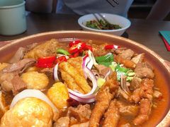-蔡婶牛腩牛杂煲(长安万科店)