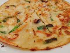 海鲜饼-青瓦餐厅·生鱼片·韩园烤肉(西塔店)