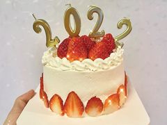 草莓甜心动物奶油水果蛋糕-艾加柒克蛋糕茶歇甜品台(春熙路店)