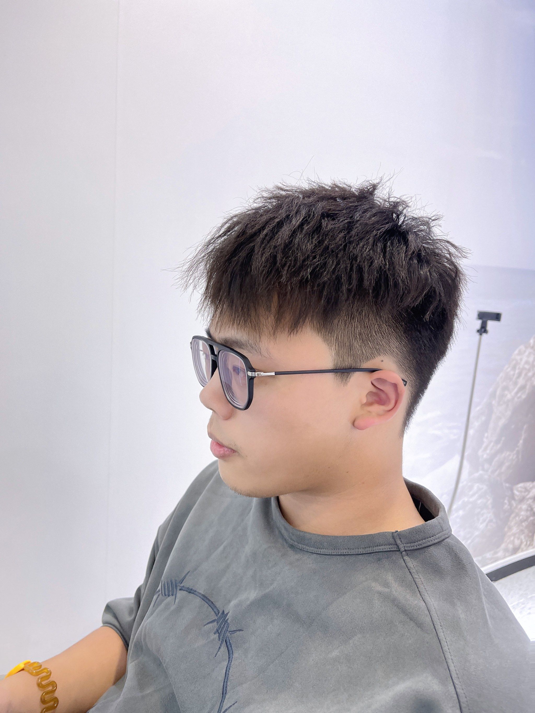 男士烫发