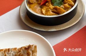 Curry Vegetables with Hand-Rolled Flatbread