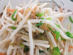 芦苇根炒肉丝-梦缘水乡·湖景餐厅