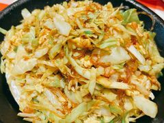 铁板包菜炒粉丝-西贝(金桥店)