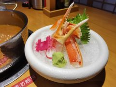 松叶蟹腿刺身-綱元·海鲜豆捞(明州里店)