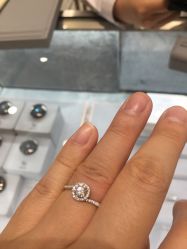 点击看大图 -钻石小鸟钻戒婚戒定制(石路店)