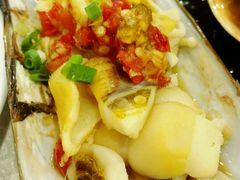烤竹蛏-渔娘渔家丹东海鲜(东直门店)