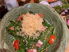 获奖的菠菜培根沙拉-有喜屋·日料·居酒屋(旭辉广场店)