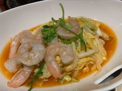 秘制大虾球白菜-青雅中餐厅(大连金石滩绿发希尔顿度假酒店)