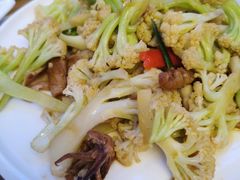 台山菜花炒双鱿-竹溪百福酒家(同和店)