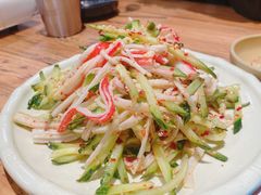 蟹肉棒拌黄瓜-京玉菲饭店(李村店)