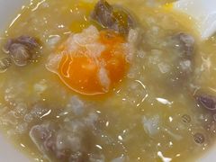 窩蛋冬菜牛肉粥-粤财皇冠假日酒店·彩华轩中餐厅