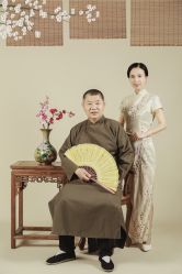 -时光纪亲子全家福照相馆(静安店母女写真父母纪念照)