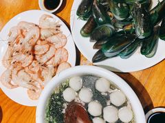 白灼虾-南蚝小贝海鲜特色餐厅(南澳岛店)