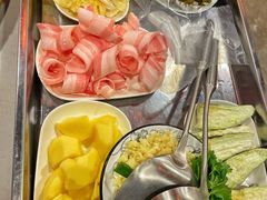 干豆角-小火炕铁锅炖鱼