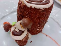 招牌树根蛋糕-莫斯科餐厅