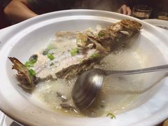 青椒紫苏煮桂鱼-时间仓(月湖公园店)