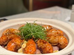砂锅焗罗氏虾-荣兴酒家(徐家汇店)