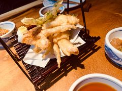 软壳蟹蔬菜天妇罗-森味薪火烧•烧鸟居酒屋•日本料理(望京店)