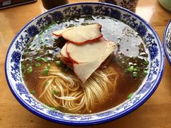 苏式雪菜叉烧面-裕兴记·三虾面(西北街总店)